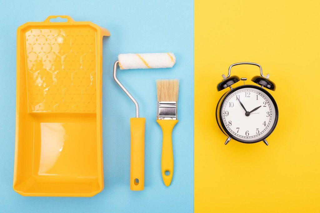 Tiempo estimado según el tipo de pintura en Burriana.