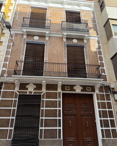 Trabajo Rehabilitactión Fachadas Castellón Diago Pintures